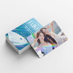 124PCS BM Single I LIKE IT Holographic Photocard Sticker