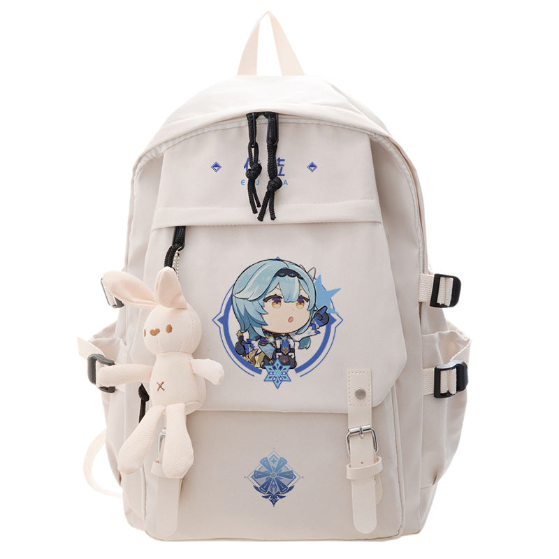 Casual Game Graphic Print Backpack