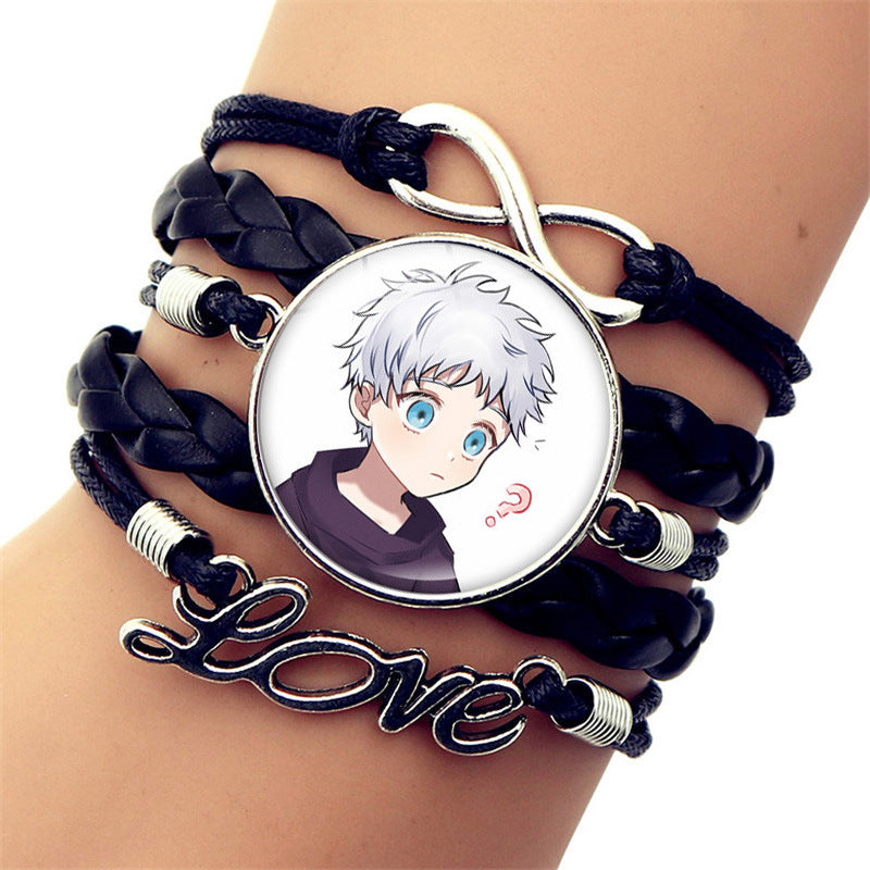 Casual Anime Weaving Multi-layer Bracelet