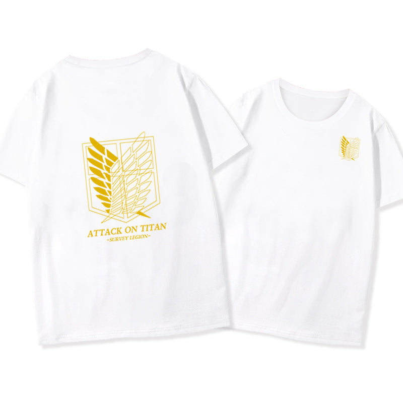 Wings of Freedom Short Sleeve Crew Neck T-shirt