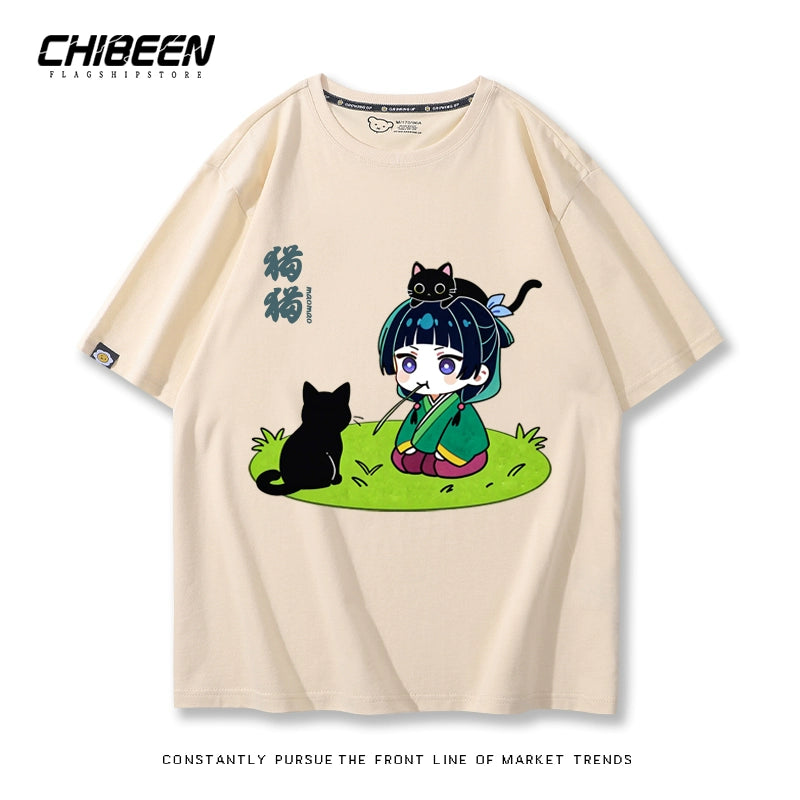 Unisex Anime Short-sleeved Casual T-shirt