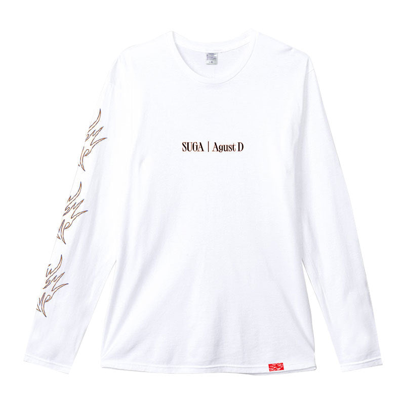 Casual SUGA D-DAY Long-sleeved T-shirt