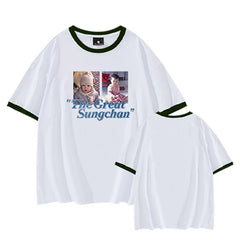 EUNSEOK WONBIN SUNGCHAN Cotton Short-sleeved T-shirt
