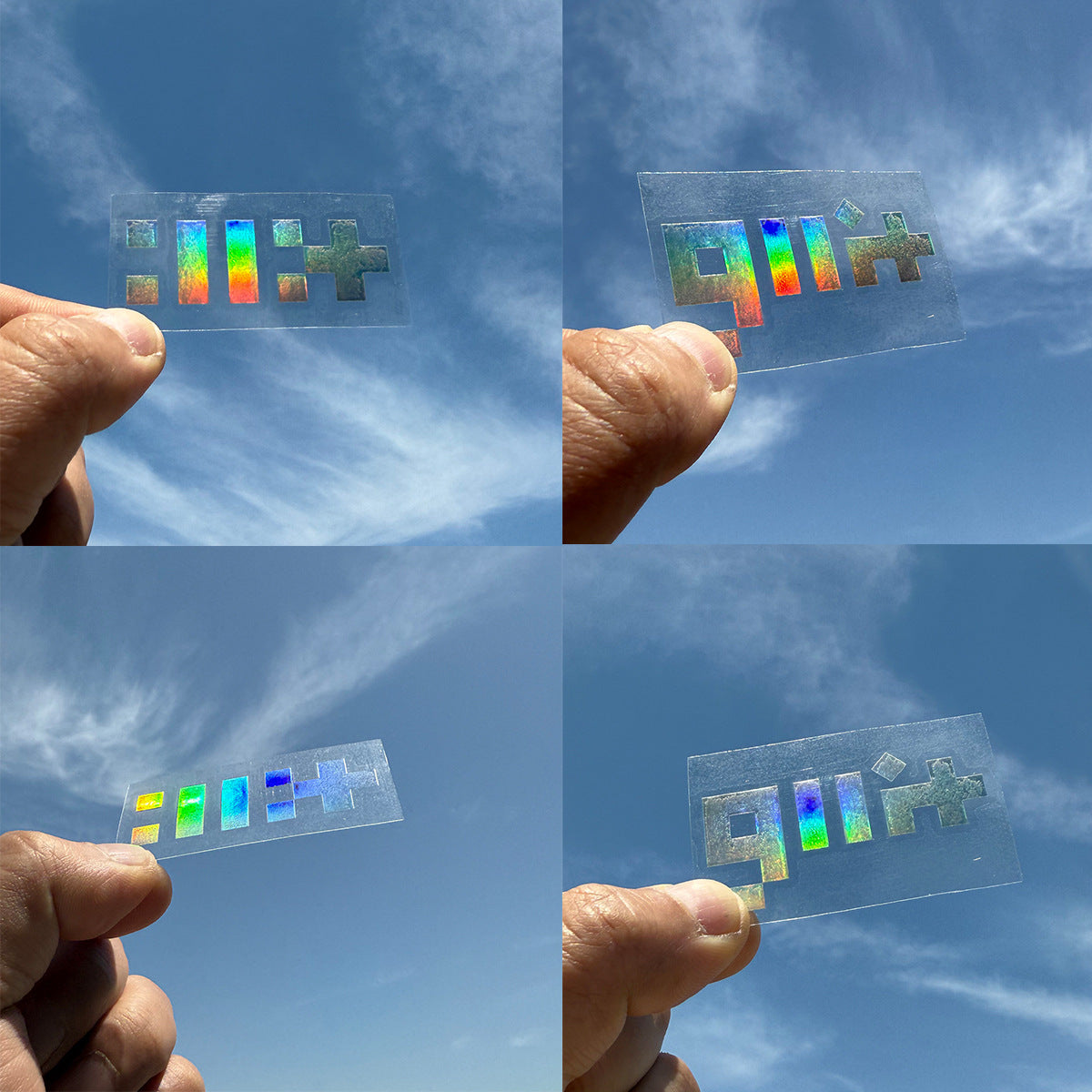 KPOP LOGO Laser Sticker