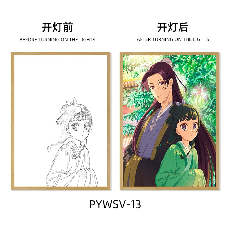 Anime Painting Night Light Ornament