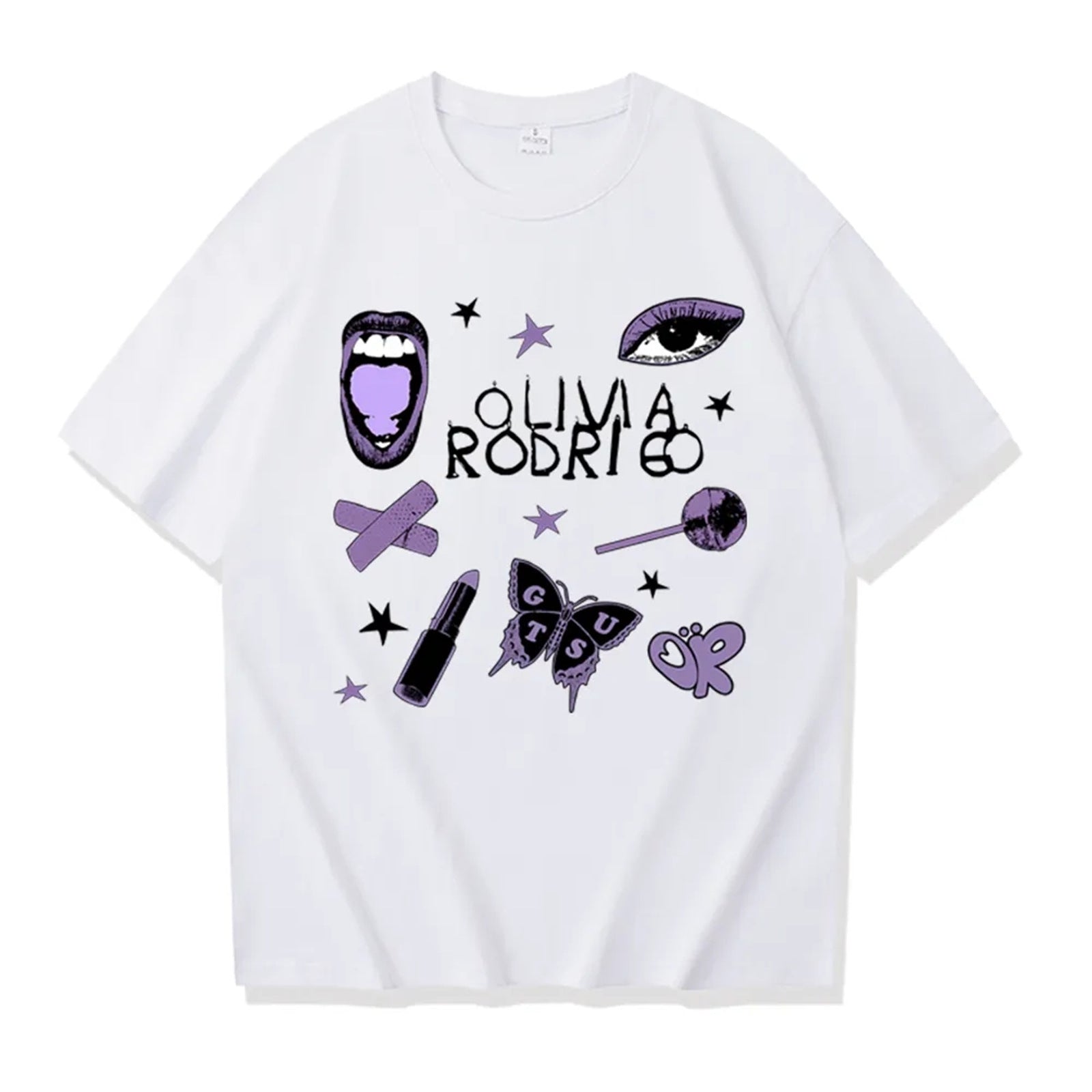 Casual Women's OLIVIA Print Cotton T-shirt