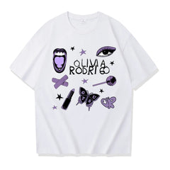 Casual Women's OLIVIA Print Cotton T-shirt