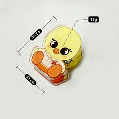 SKZ Acrylic PP Clip 8PCS