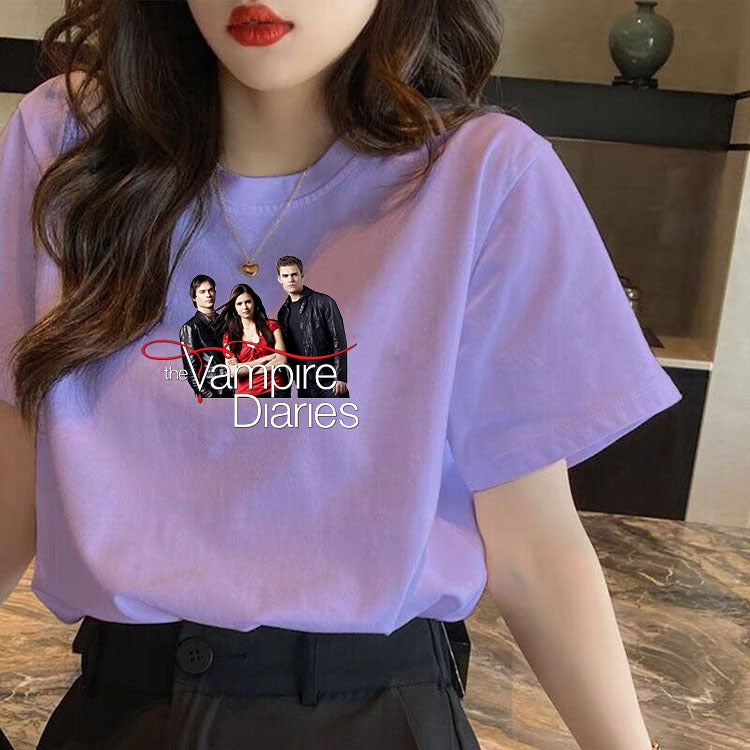 Women's TVD Graphic Cotton T-Shirt