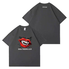 BM Hello Monsters Tour Cotton T-shirt Top