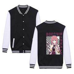 BOCCHI Anime Men's and Women's Baseball Jacket
