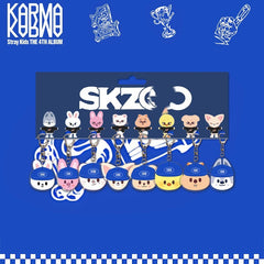 SKZ "KARMA" Hat Doll Acrylic Pendant Keyring Set
