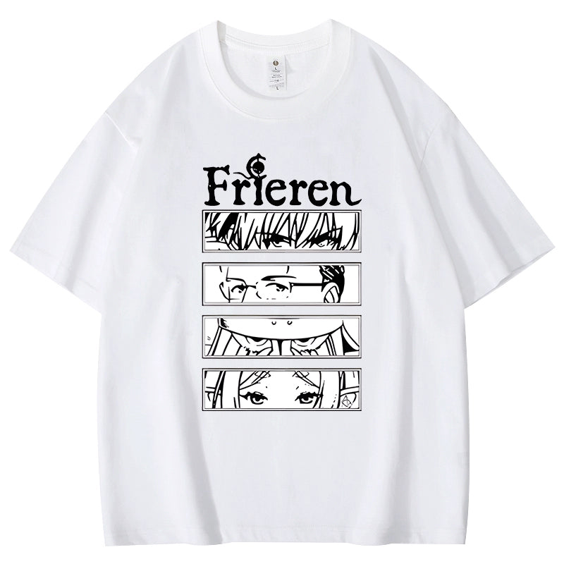 Women's Anime Cotton Short-sleeved T-shirt