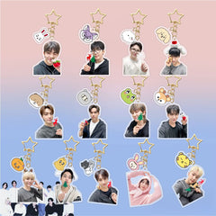 KPOP Seventeen Cartoon Acrylic Keychain Pendant