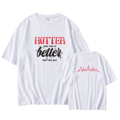 Hyunjin Cotton Printed Short-sleeved T-shirt