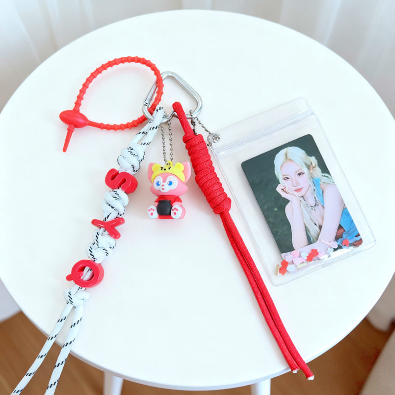 Yuqi Card Holder Pendant Bag Charm