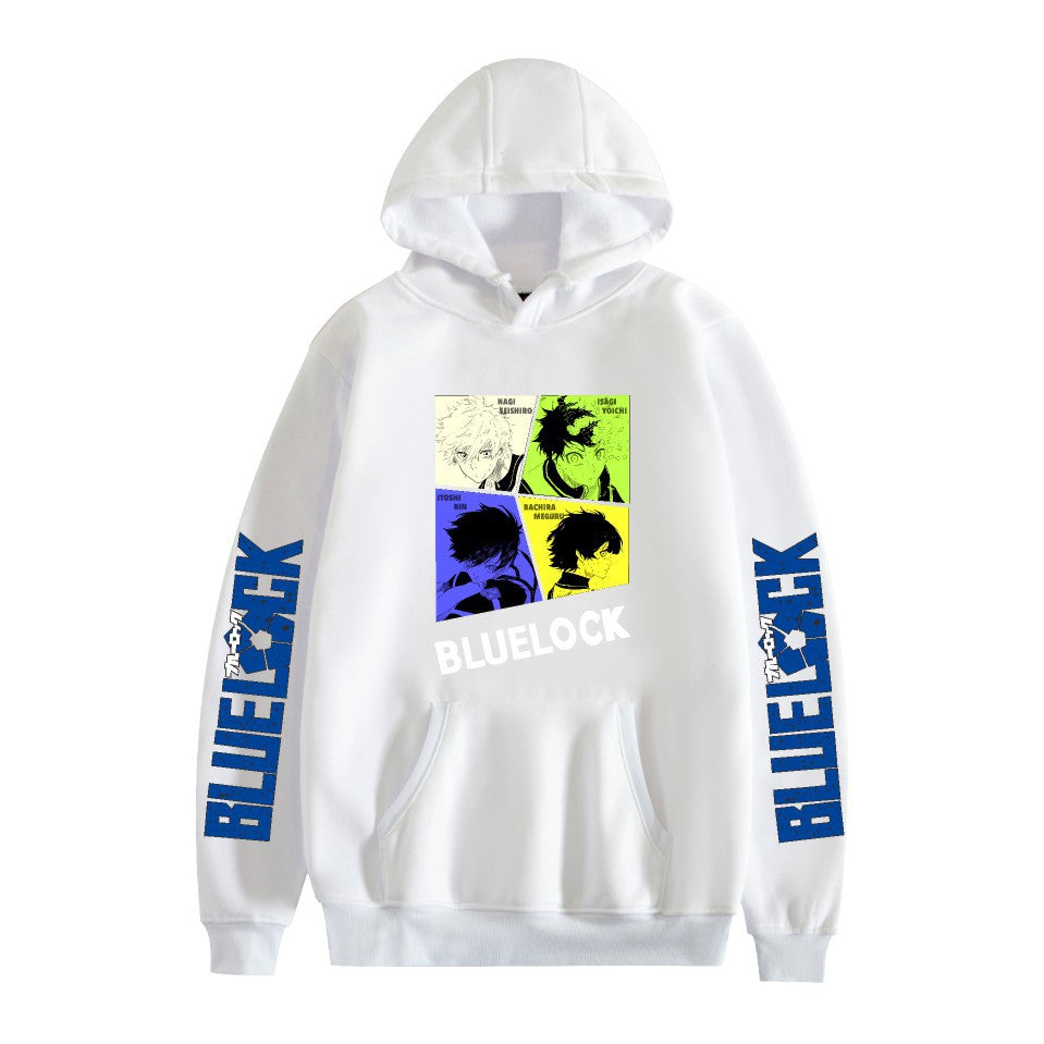 Casual Anime Graphic Printed Pullover Hoodie