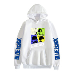 Casual Anime Graphic Printed Pullover Hoodie