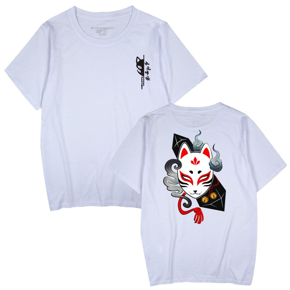 Unisex Anime Leisure Sports Short-sleeved T-shirt