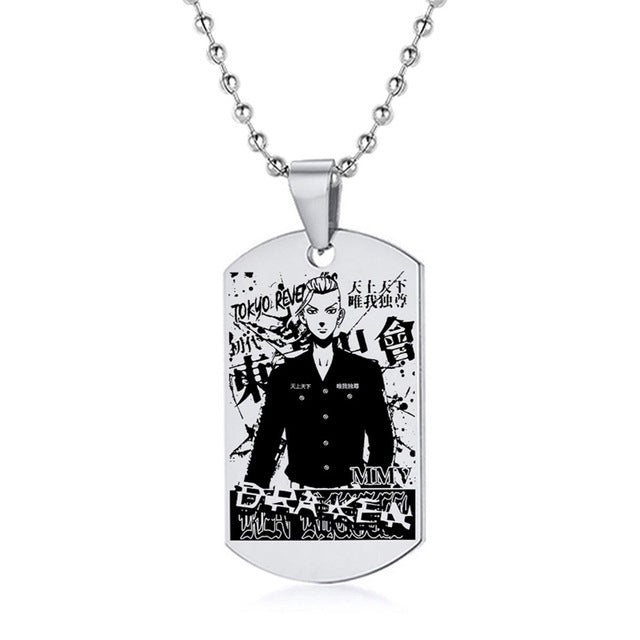 Trendy Anime Stainless Steel Necklace