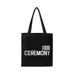 KPOP Album Logo KARMA Zipper Tote Bag