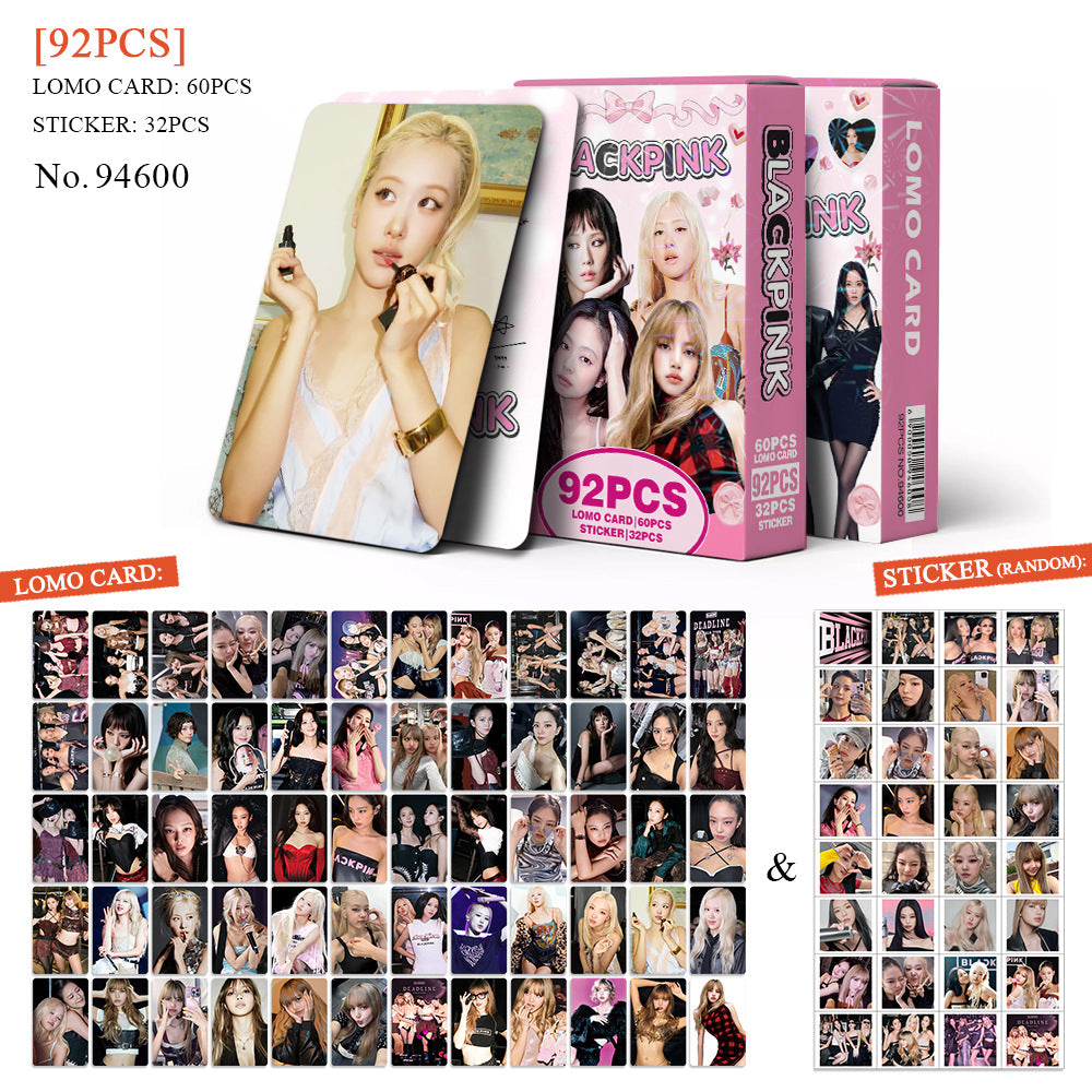 92pcs BP Photocard Sticker Collection