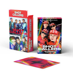 30PCS SHOT CALLERS Laser Photocard