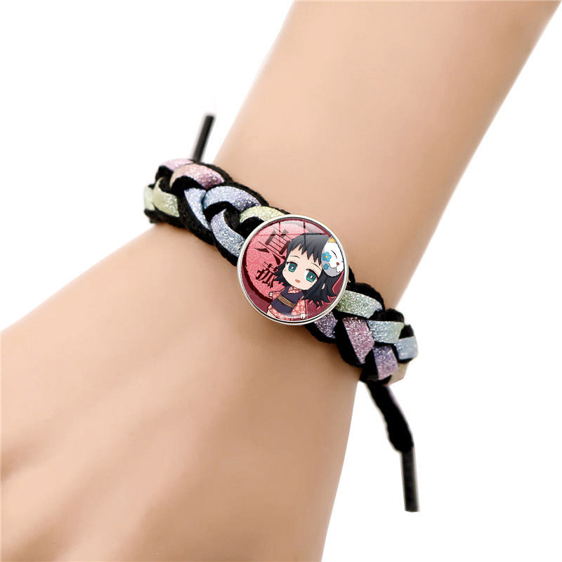 Casual Anime Woven Rope Bracelet