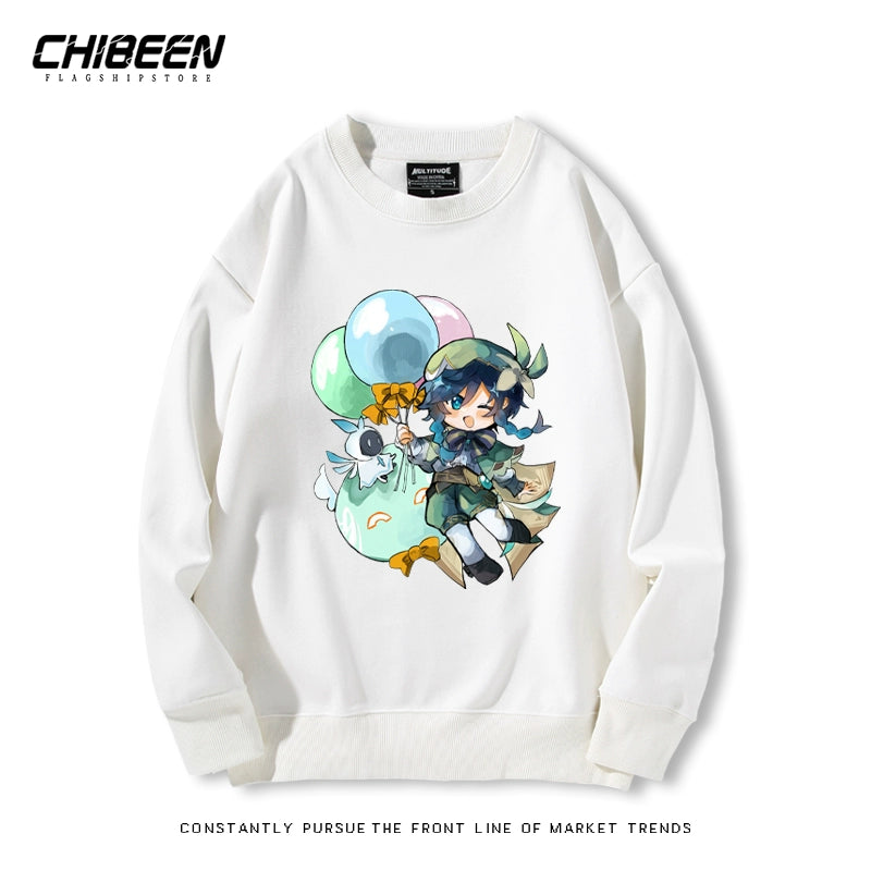 Venti Barbatos Game Crew Neck Sweatshirt