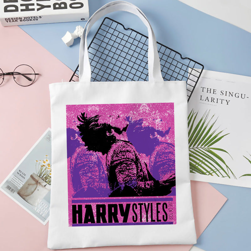 Harry Printed Canvas Shoulder Bag