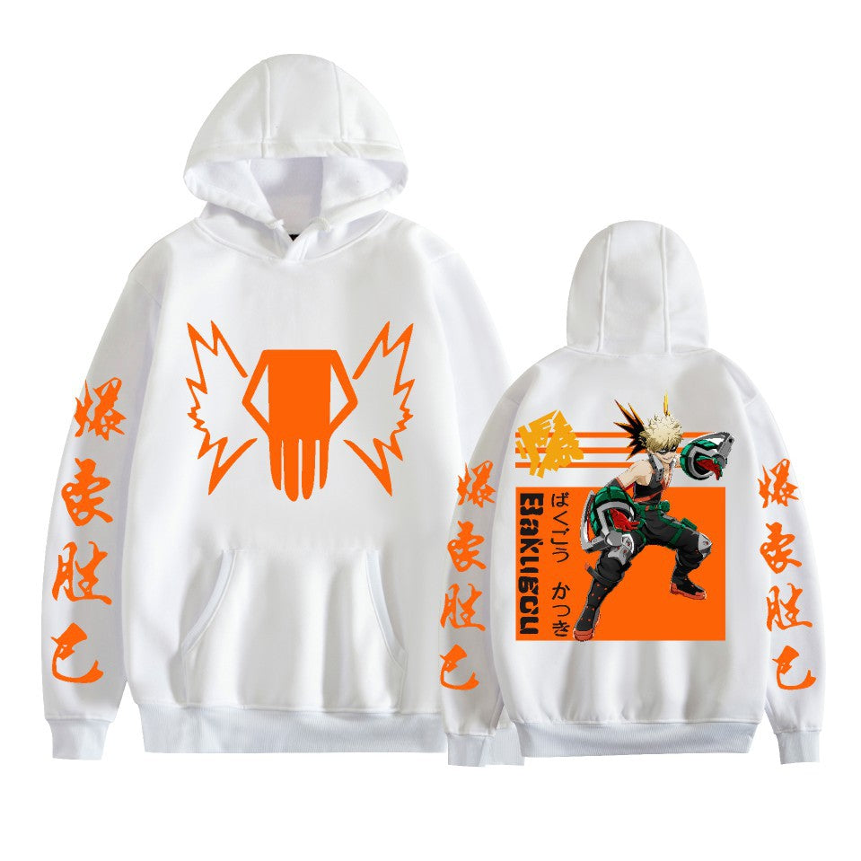 Unisex Anime Printed Fashion Loose Hoodie