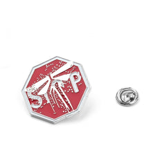 Game Logo Brooch Badge
