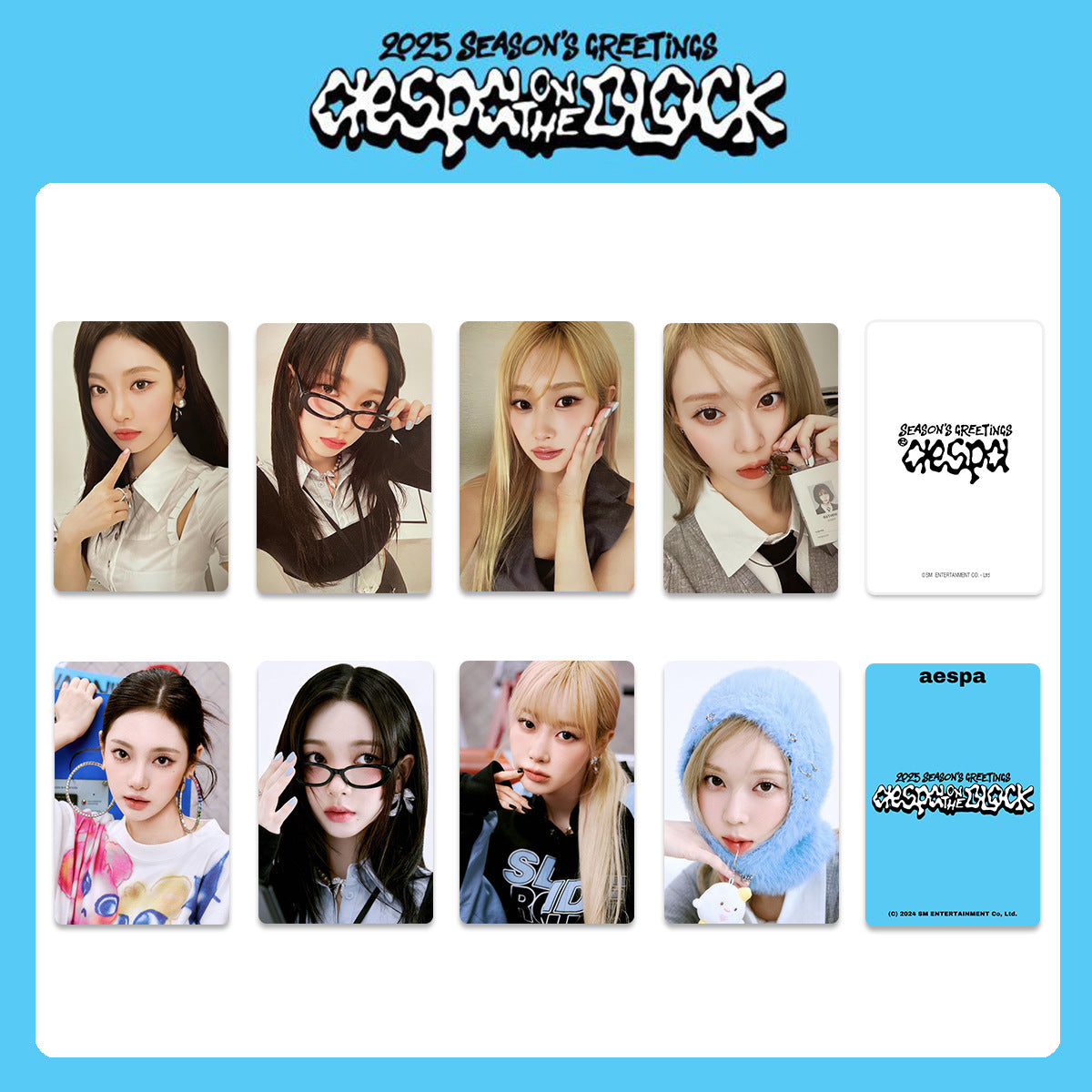 KPOP 2025 Season Greetings PhotoCards