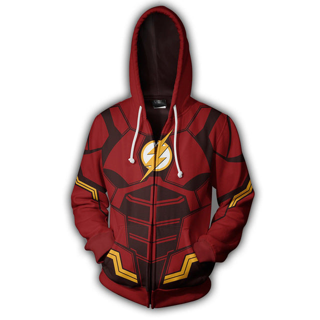 Unisex Comic Digital Printed Cosplay Loose Hoodie