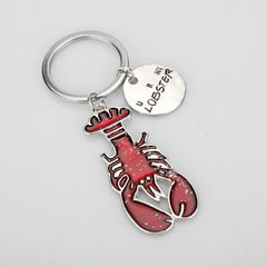 Friends U R My Lobster Keychain Pendant