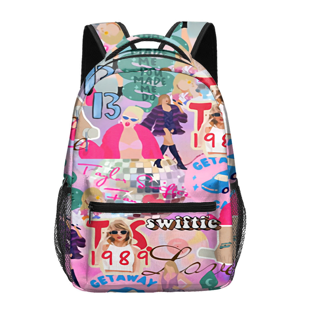 Children's Taylor Full Print School Backpack