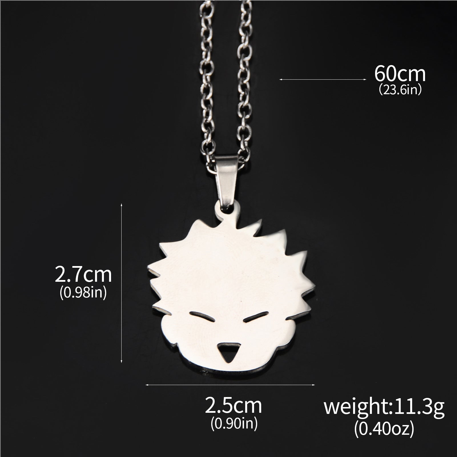 Cool Anime Stainless Steel Necklace