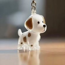 Cat Pup Capsule Keychain Pet Hair Storage Pendant Lab