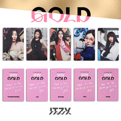 ITZY GOLD Photocard Limited Edition