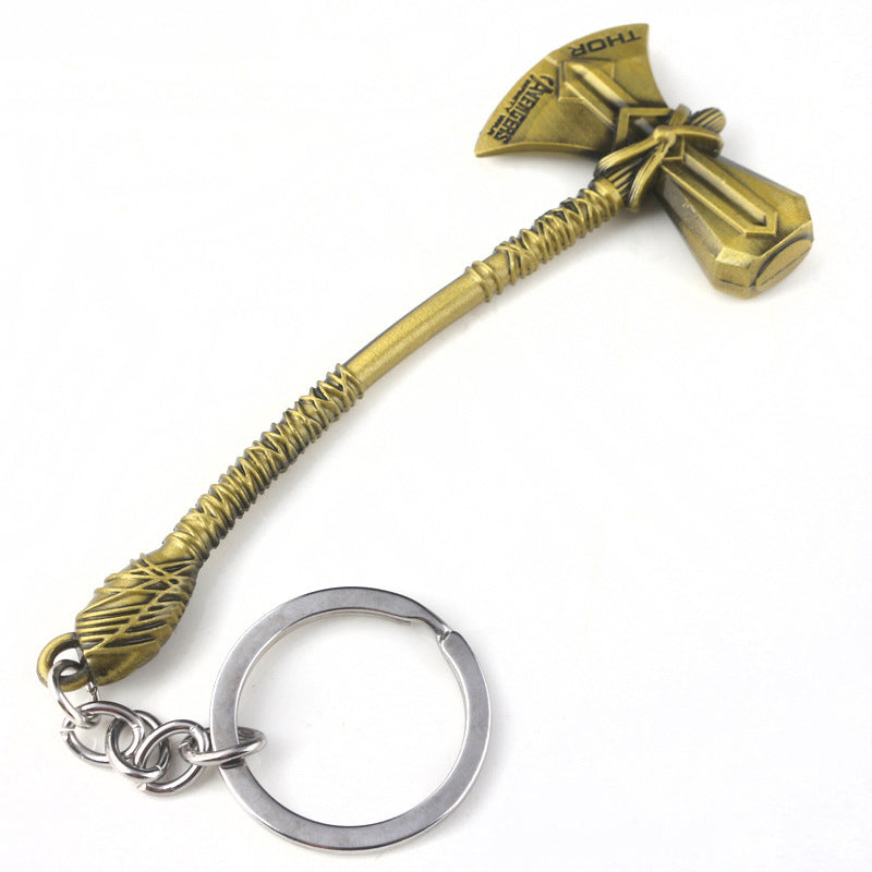 Thor Hammer Keychain Pendant