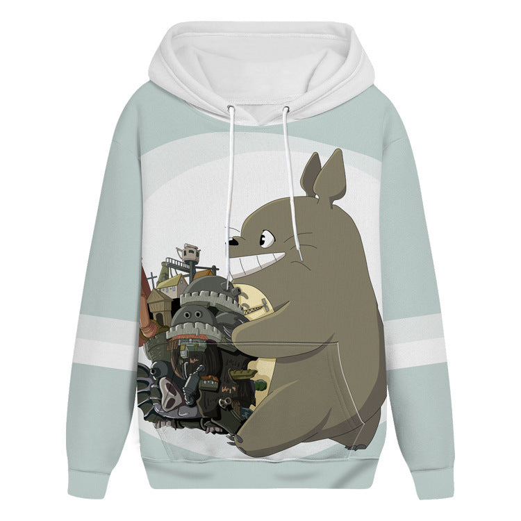 Cute Anime 3d Print Cosplay Casual Hoodie