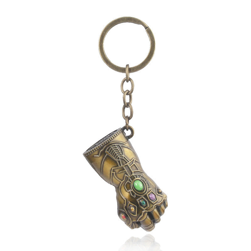 Thanos Infinity Gauntlet Keychain Pendant