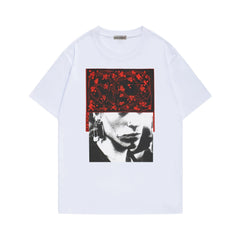 Martin Same Graphic White Short-sleeved T-shirt