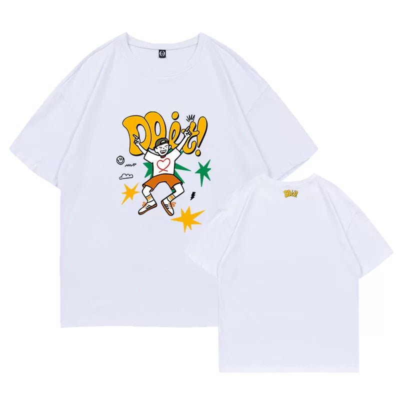 D.O. DOit! Printed Round Neck T-shirt