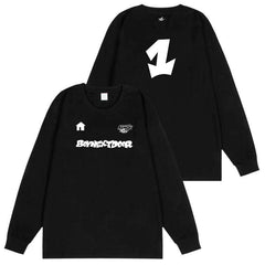 BND KNOCK ON Tour Cotton Long Sleeve T-Shirt