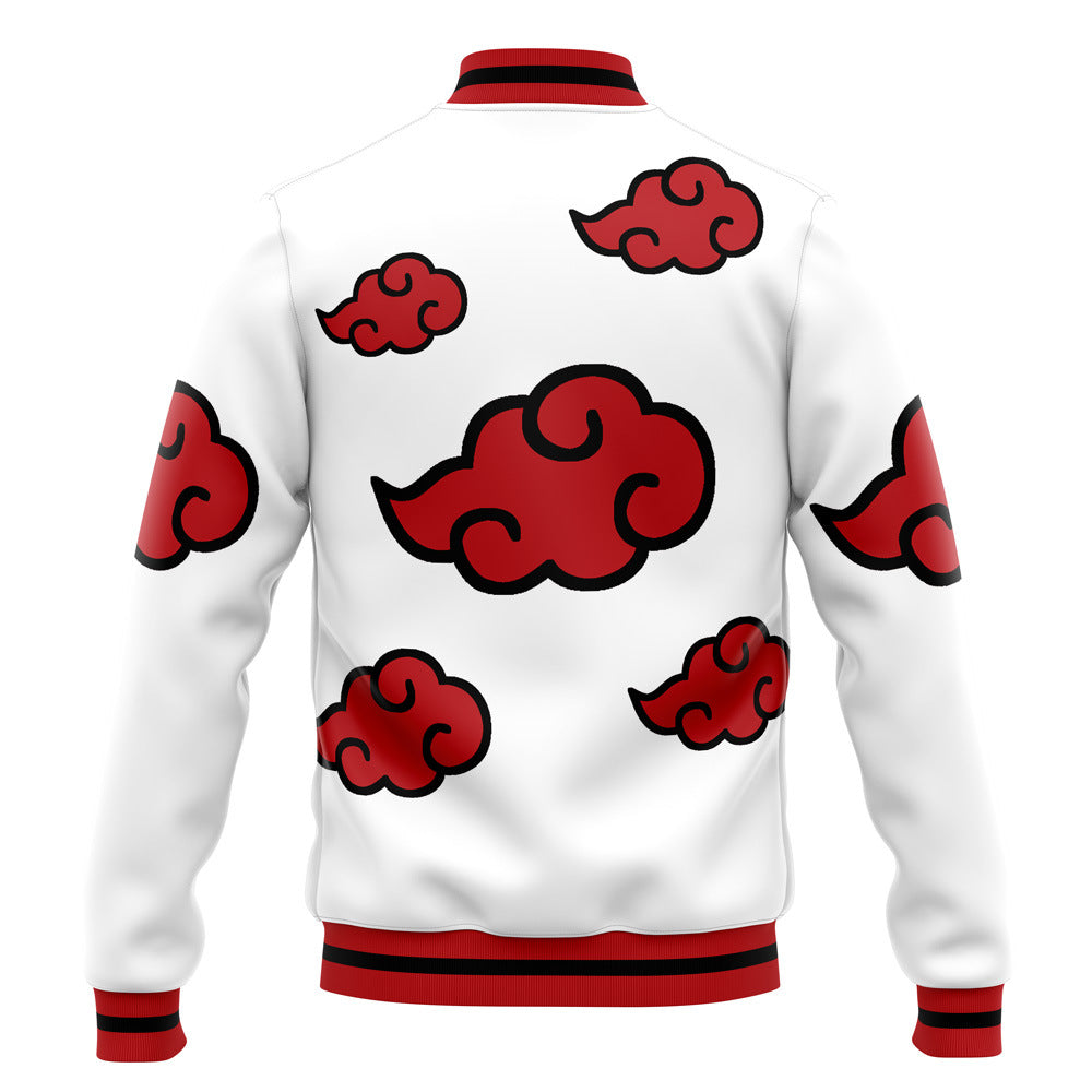 Trendy Anime 3D Printed Baseball Jacket