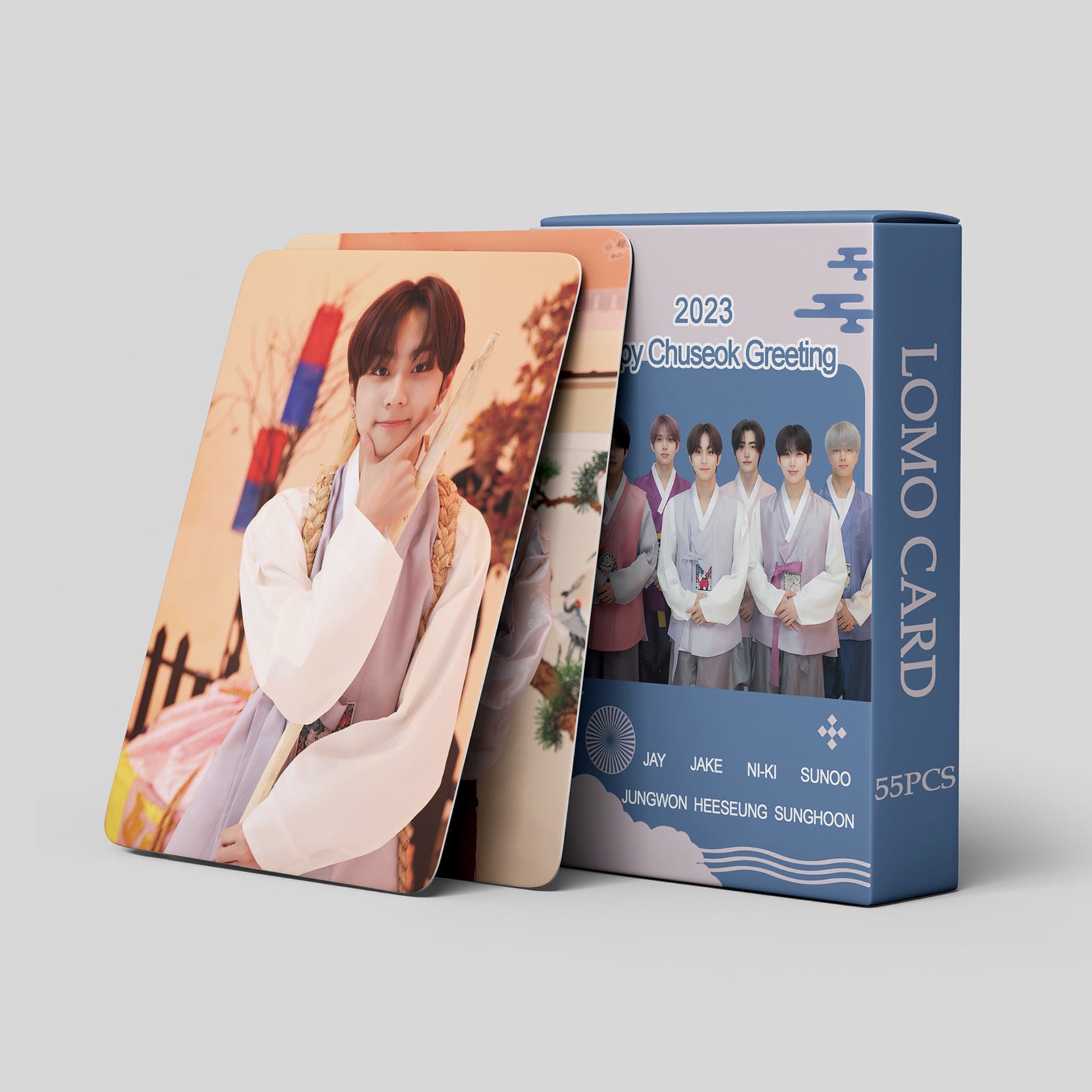 EN KPOP 55 PCS LOMO Card Collection
