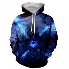 Men's Anime 3d Printed Loose Hoodie
