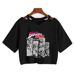 Chic Girls Jojo Printed Crop Top T-shirt