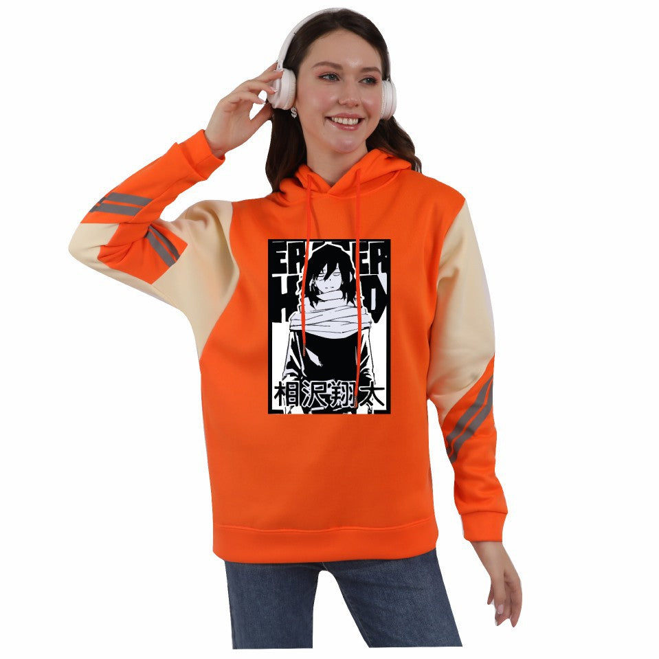 Unisex Anime Pattern Printed Loose Hoodie